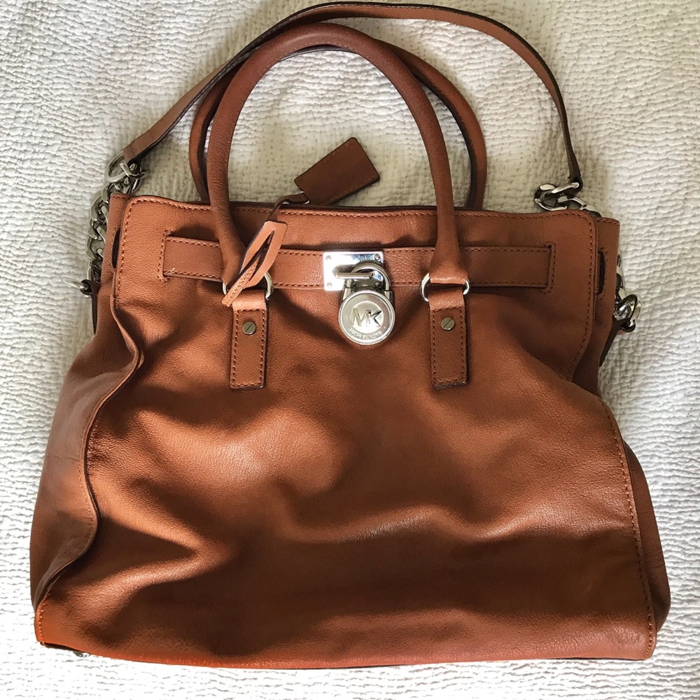 Michael Kors Dark Camel Purse